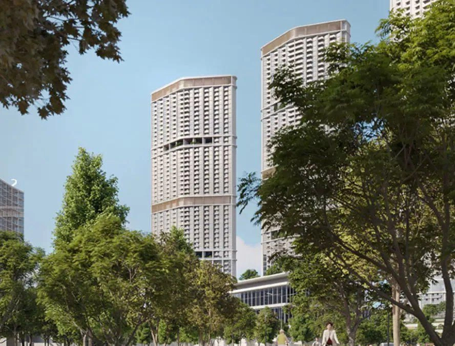 Luxury Apartments with Panoramic Views of Dubai Lagoons and Beach