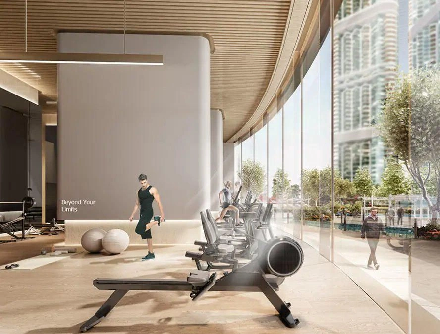 Luxury Apartments with Panoramic Views of Dubai Lagoons and Beach