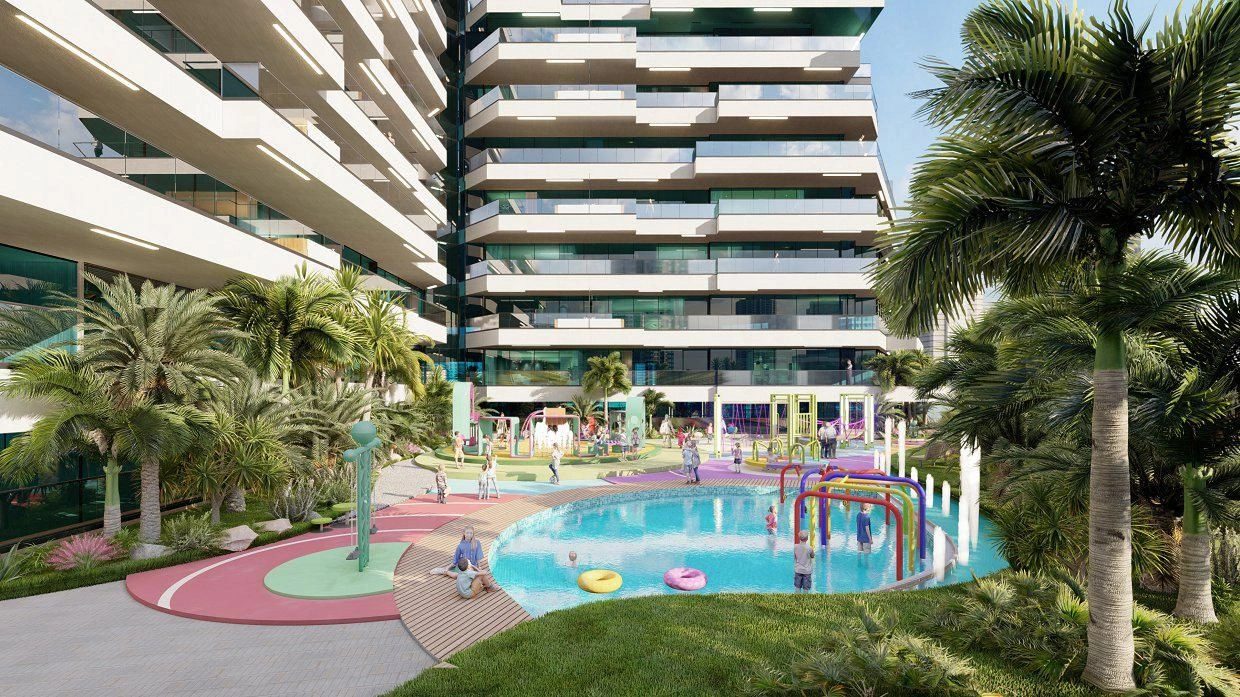 Complexe résidentiel de luxe avec parc aquatique à Dubaï