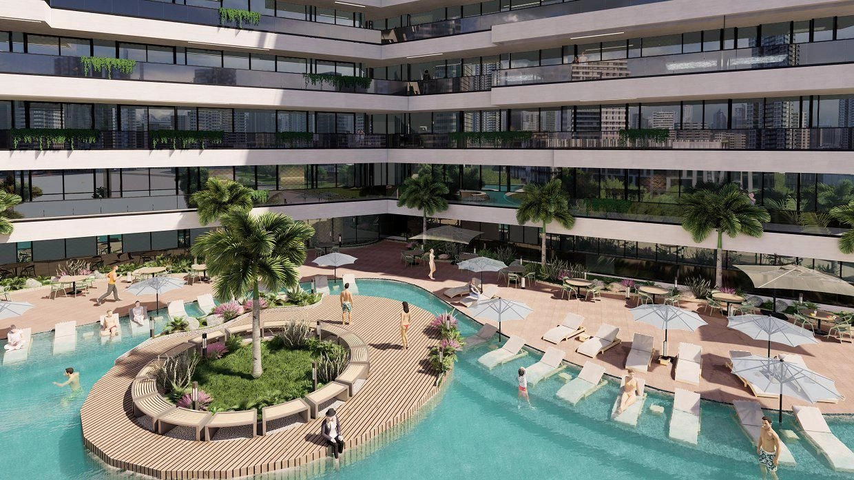 Complexe résidentiel de luxe avec parc aquatique à Dubaï