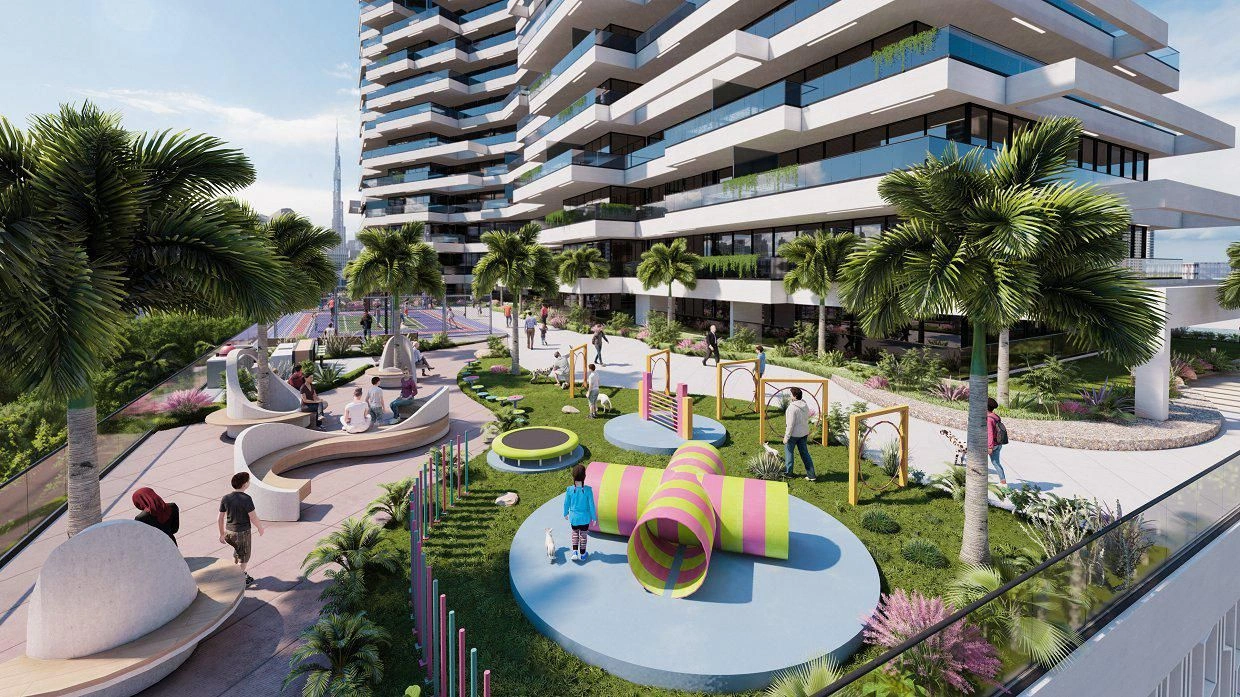 Complexe résidentiel de luxe avec parc aquatique à Dubaï