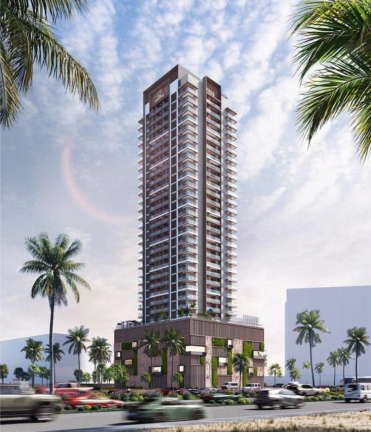 مجمع سكني مريح مزود بمسابح وصالة للأعمال في دبي