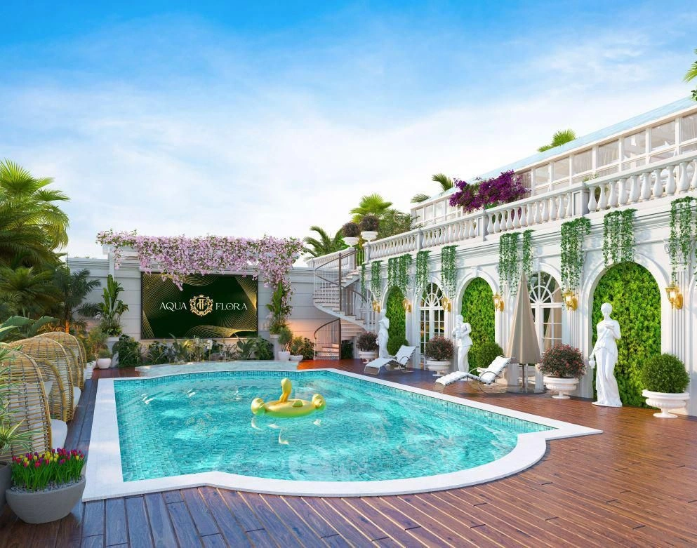 Modern residential complex in Al Barsha South, Dubai