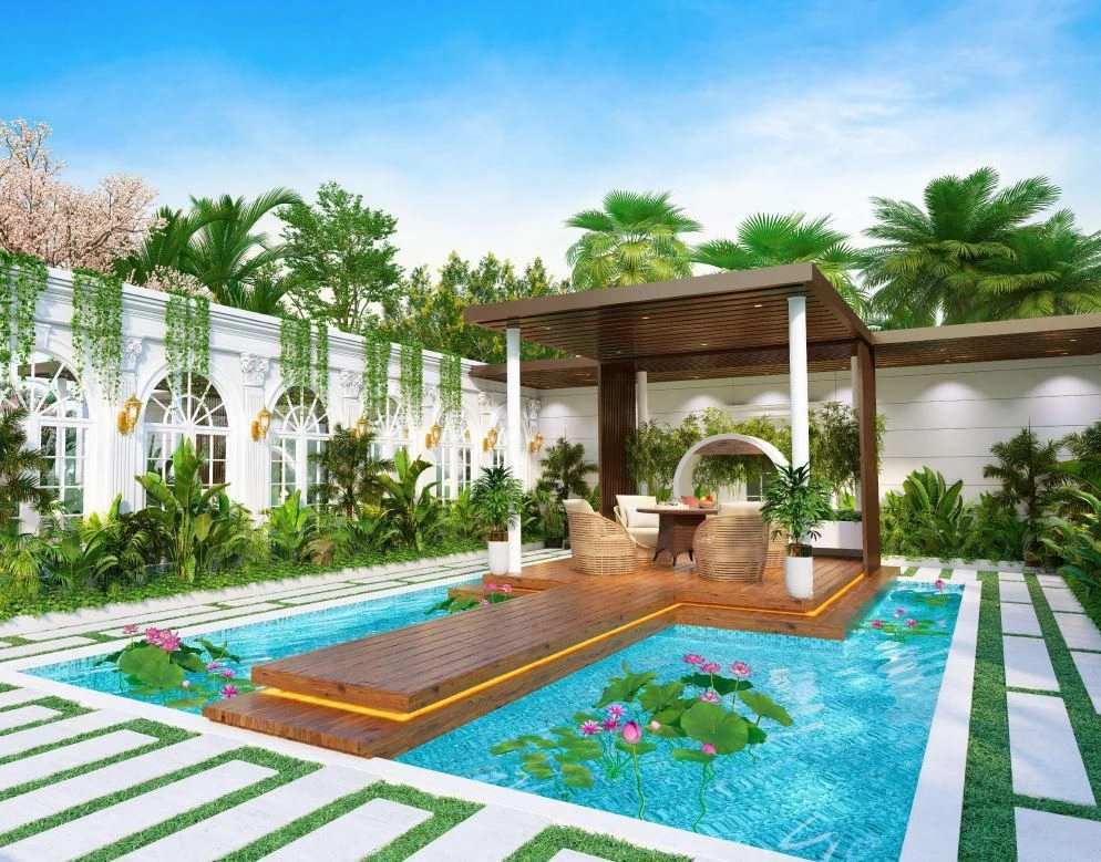 Modern residential complex in Al Barsha South, Dubai