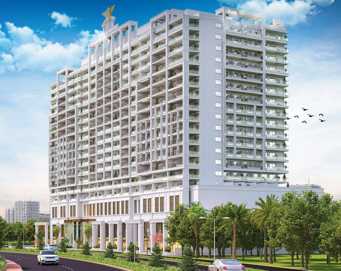 Modern residential complex in Al Barsha South, Dubai