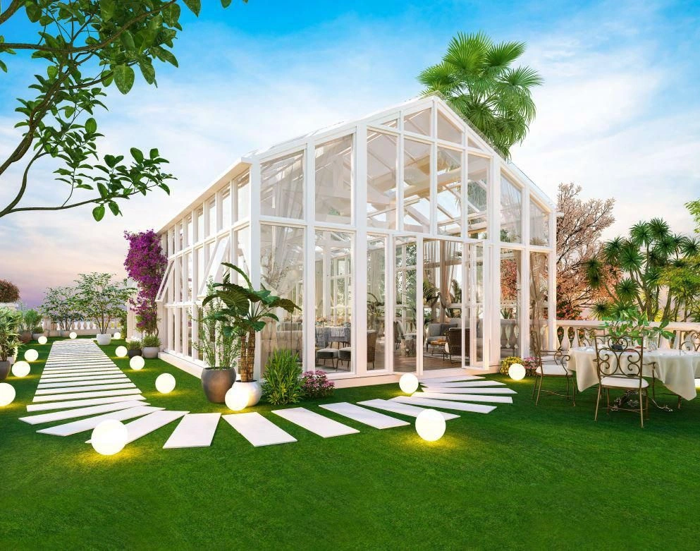 Modern residential complex in Al Barsha South, Dubai