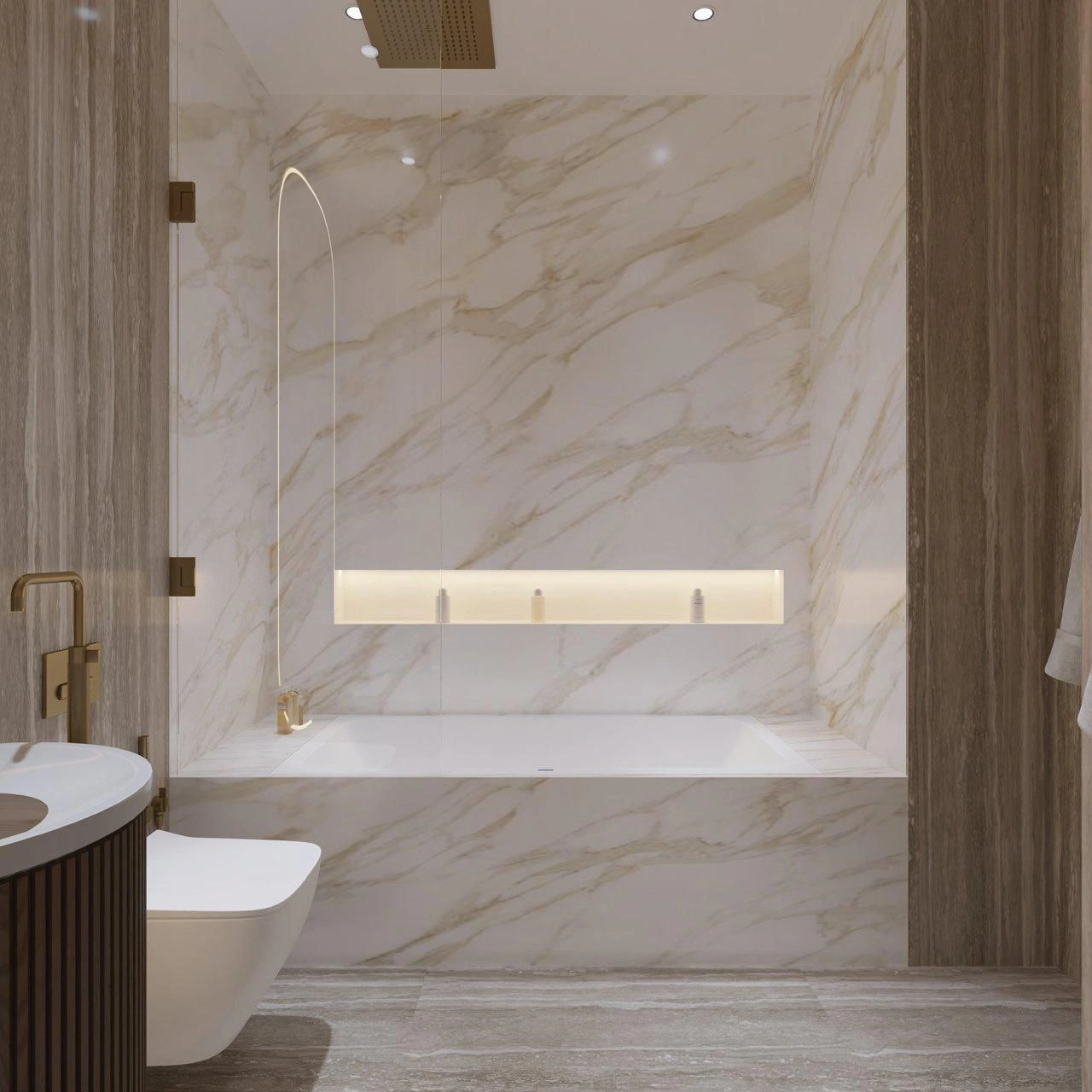 مجتمع مسکونی مدرن با آپارتمانهای مبله در دبی