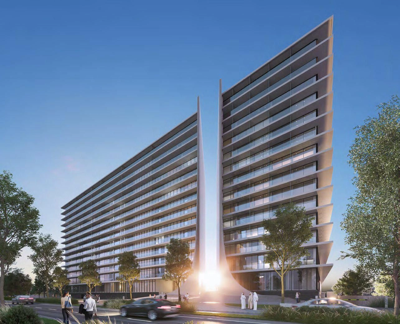 Luxury Beachfront Residential Complex in Sharjah