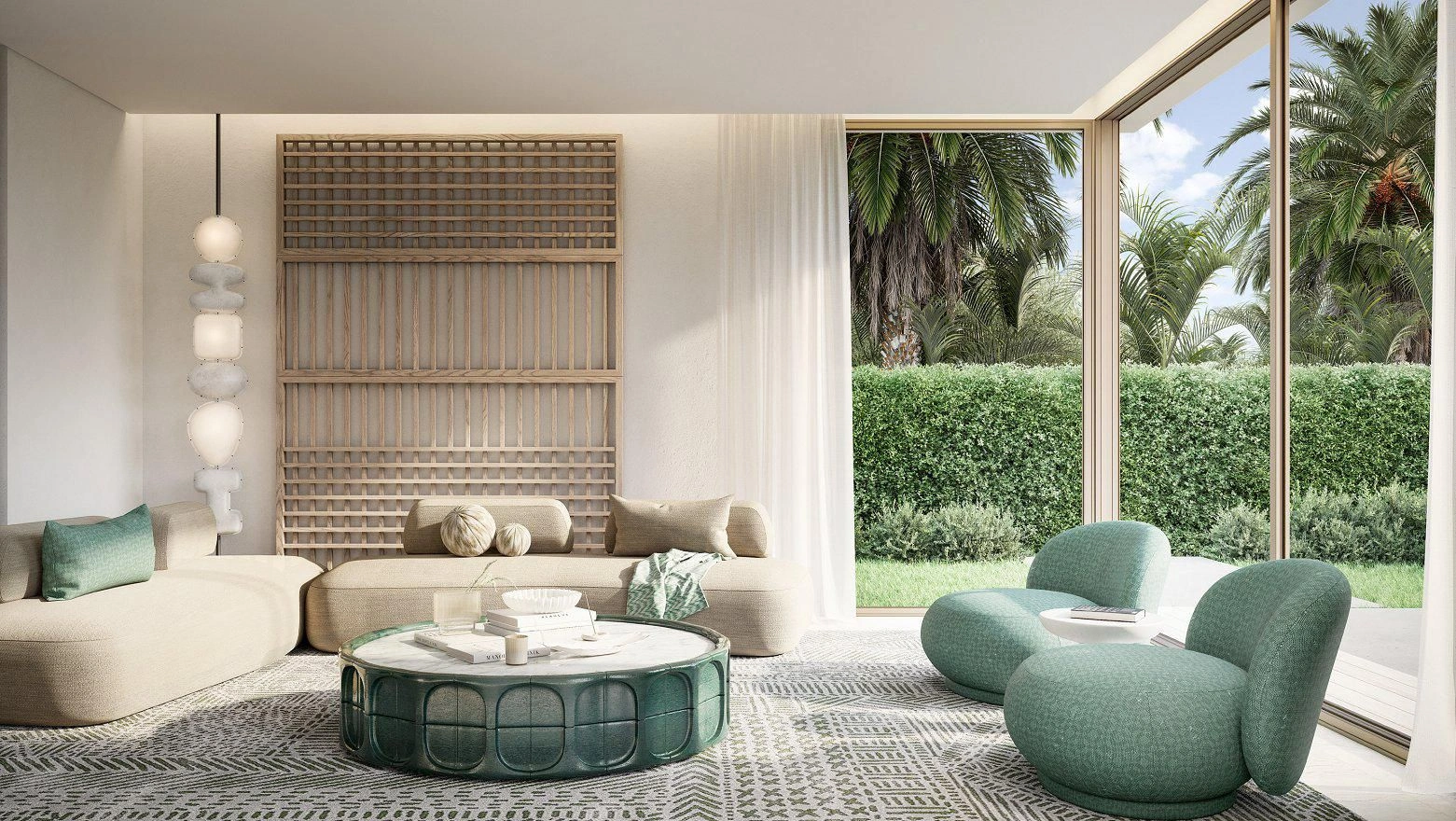 Villas et maisons de ville de luxe avec plage et marina à Dubaï