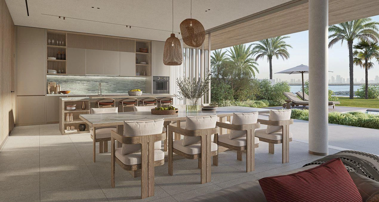 Villas et maisons de ville de luxe avec plage et marina à Dubaï