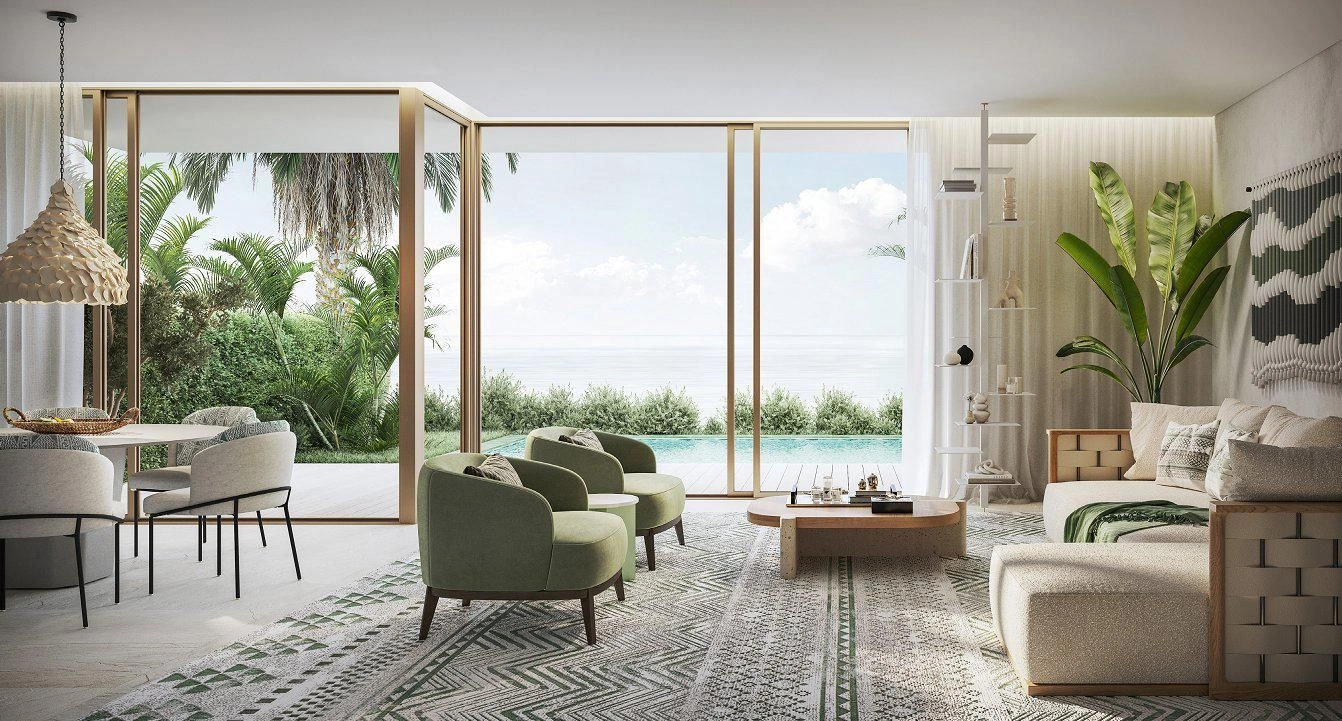 Villas et maisons de ville de luxe avec plage et marina à Dubaï