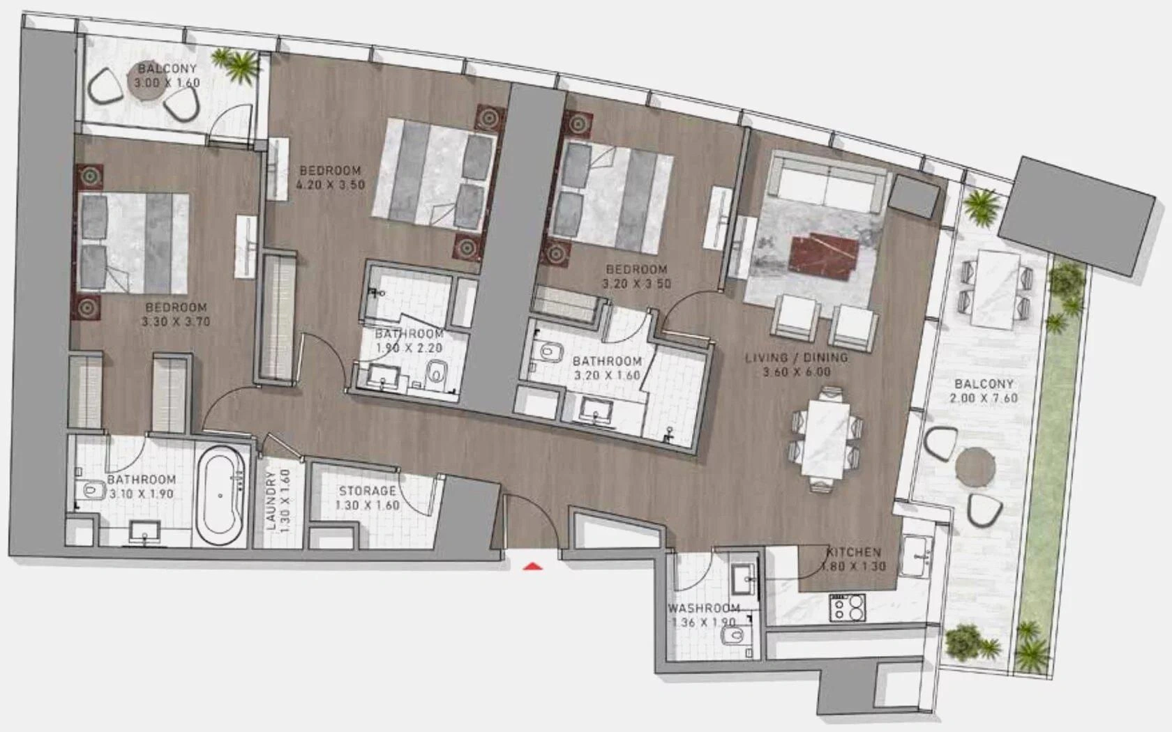 مجمع سكني مستقبلي في الخليج التجاري، دبي