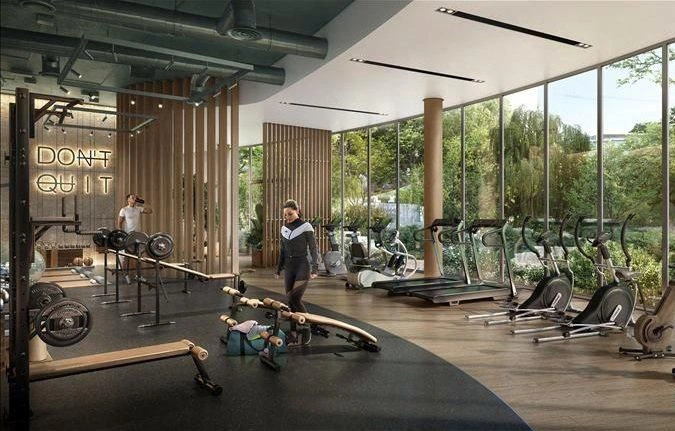 مجمع سكني حديث محاط بالغابة في دبي