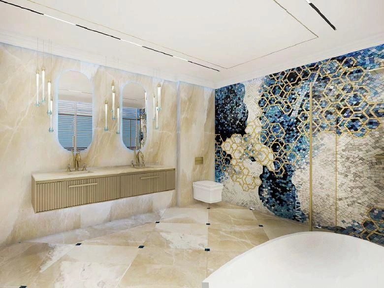 Unique Water Villas Complex in Jumeirah, Dubai