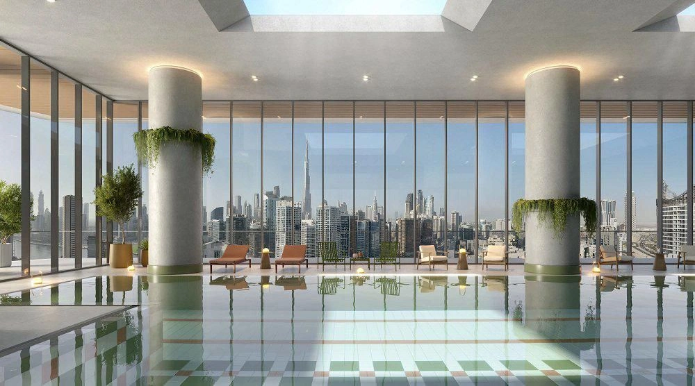 مجمع سكني حديث في وسط دبي