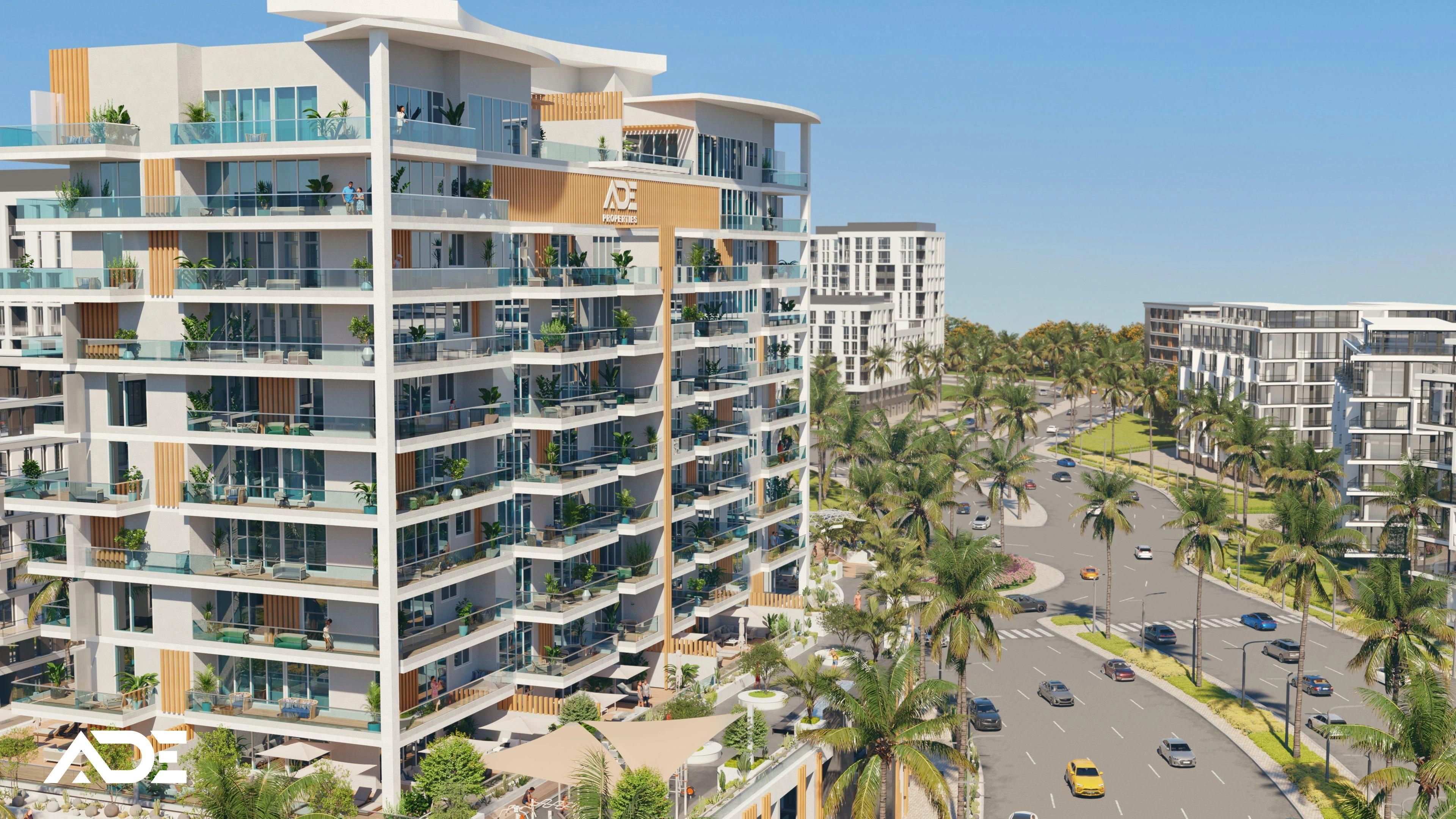 مجمع سكني فاخر بالقرب من الحدائق في دبي