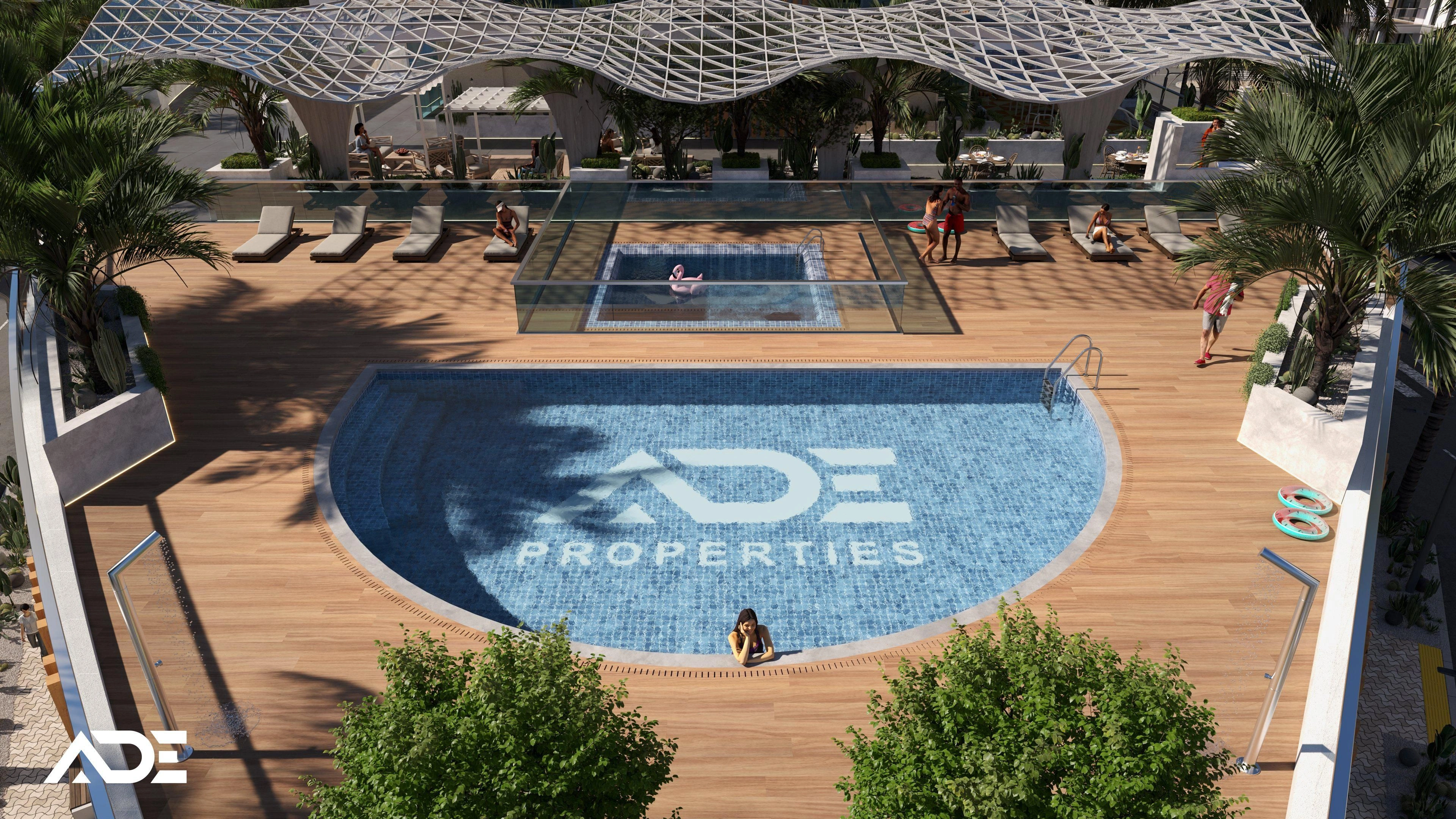 مجمع سكني فاخر بالقرب من الحدائق في دبي