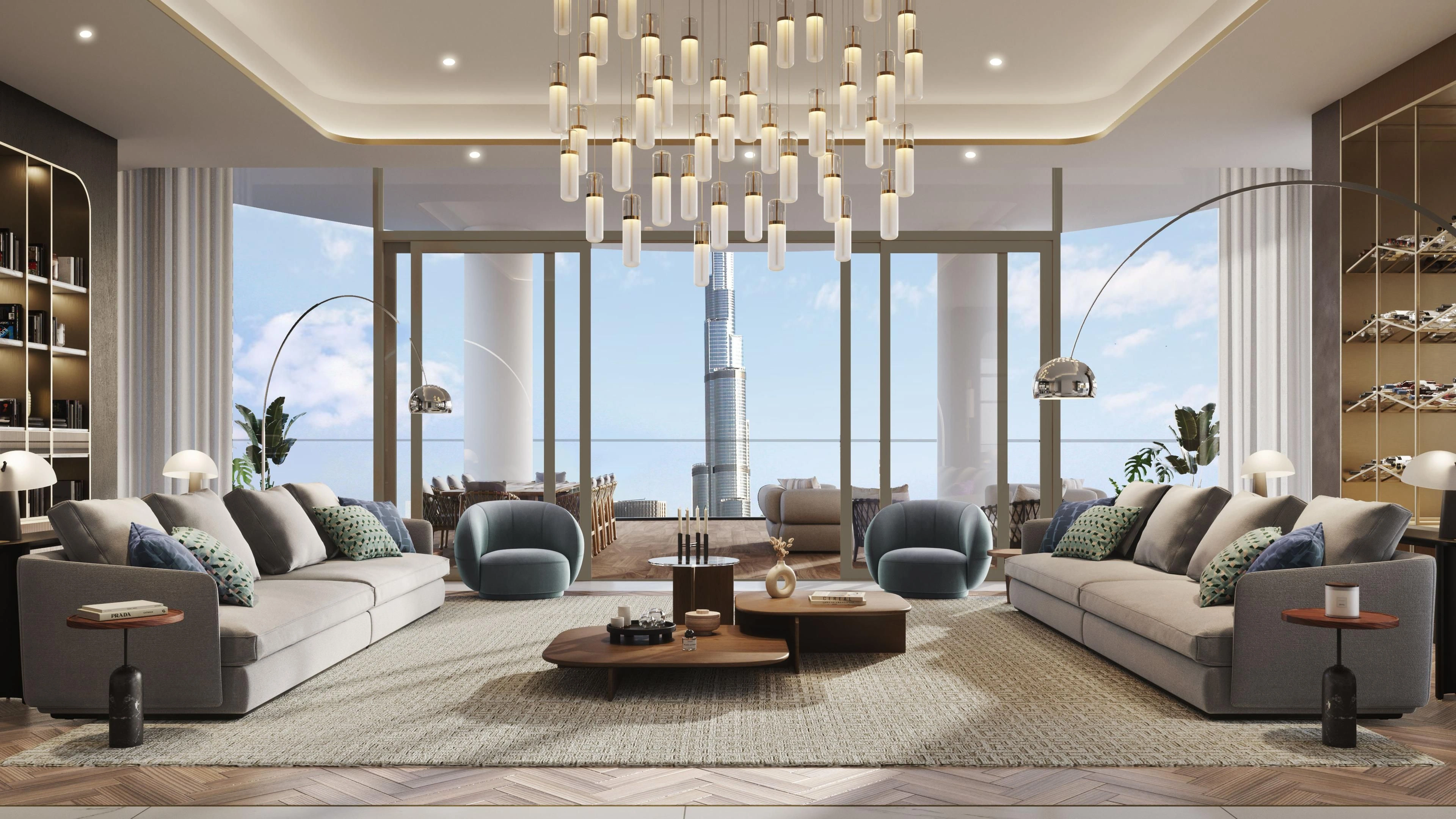 Elite residential complex in Business Bay, Dubai