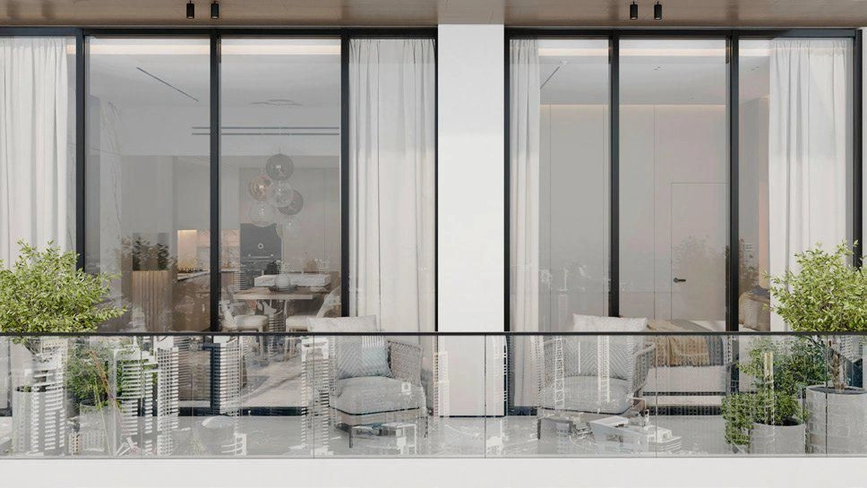 Luxury Residential Complex with Lagoon and Sandy Beach in Dubai