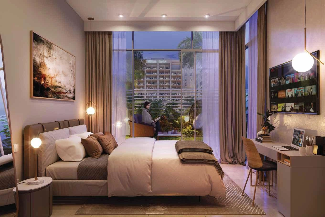 Luxury residential complex on the seafront in Abu Dhabi