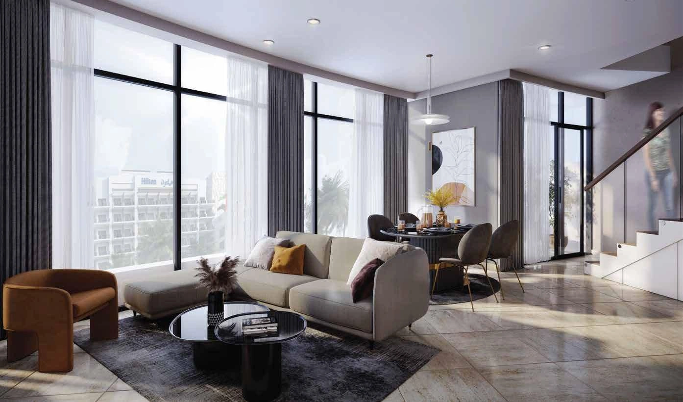 Luxury residential complex on the seafront in Abu Dhabi