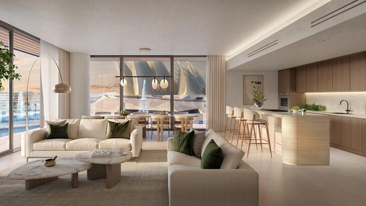 Роскошный жилой комплекс на острове Саадият в Абу-Даби