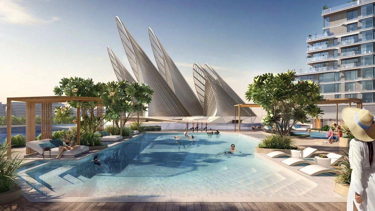 Роскошный жилой комплекс на острове Саадият в Абу-Даби