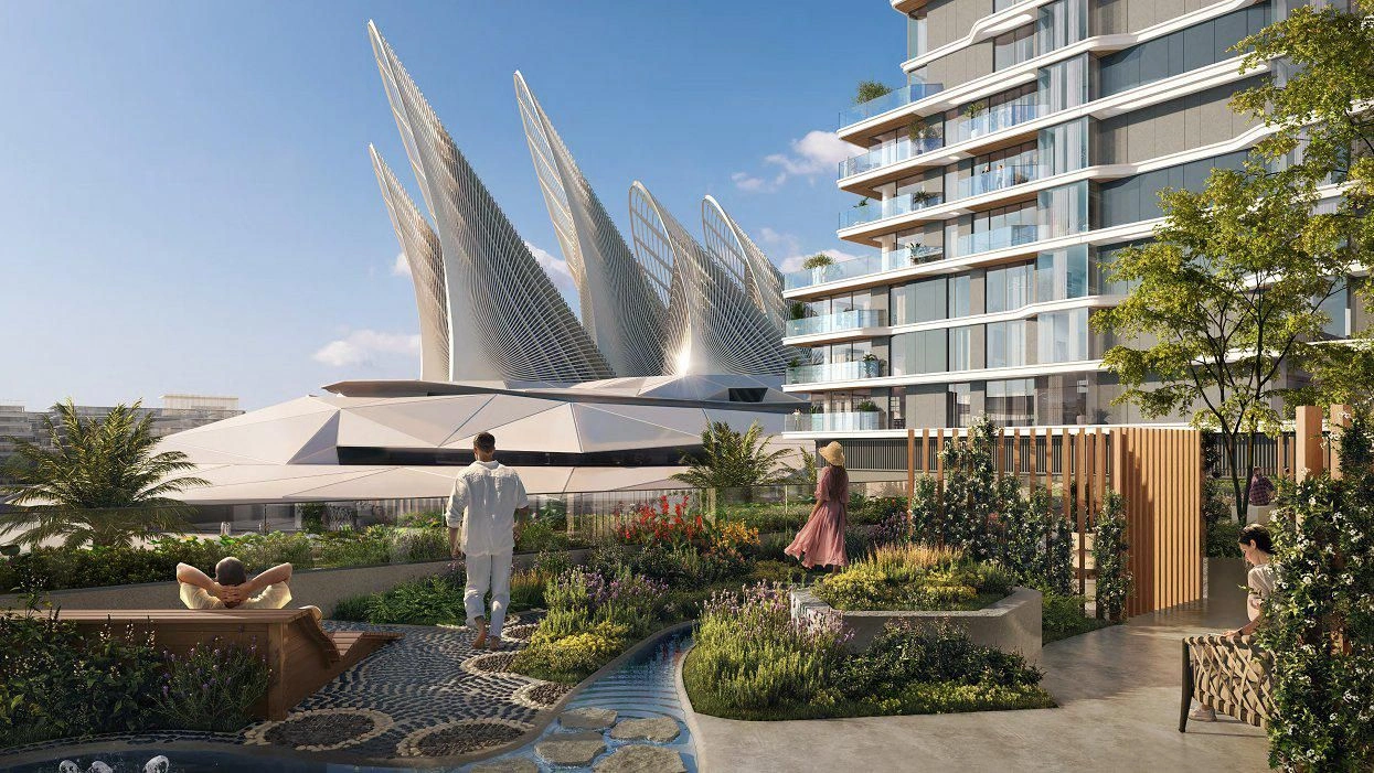 Роскошный жилой комплекс на острове Саадият в Абу-Даби