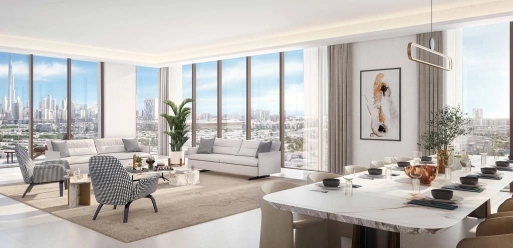 مجمع سكني فاخر بالقرب من الشاطئ في دبي