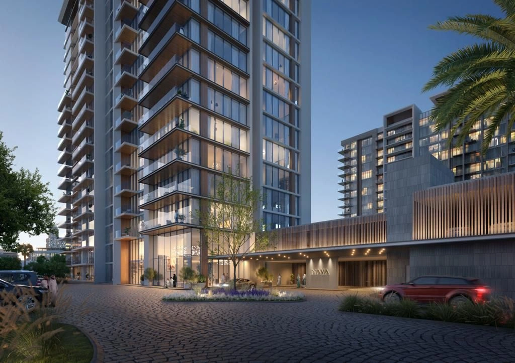 مجمع سكني فاخر بالقرب من الشاطئ في دبي