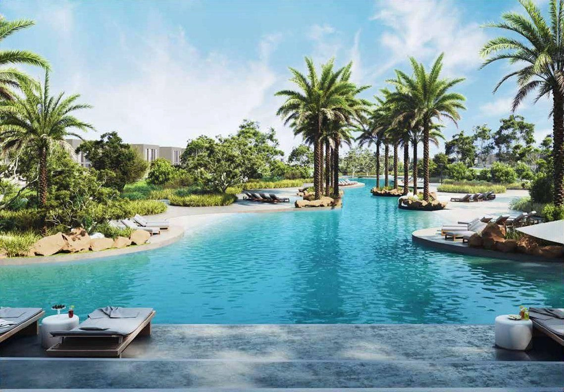 Luxury complex of houses and townhouses in Sharjah