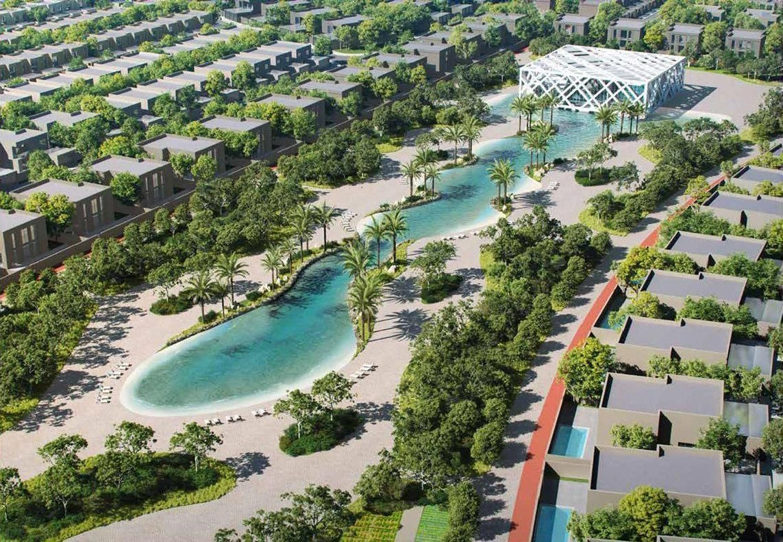 Luxury complex of houses and townhouses in Sharjah