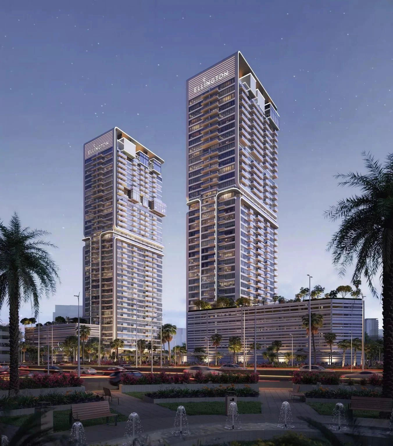 مجمع سكني فاخر مع إطلالة على المرسى في دبي