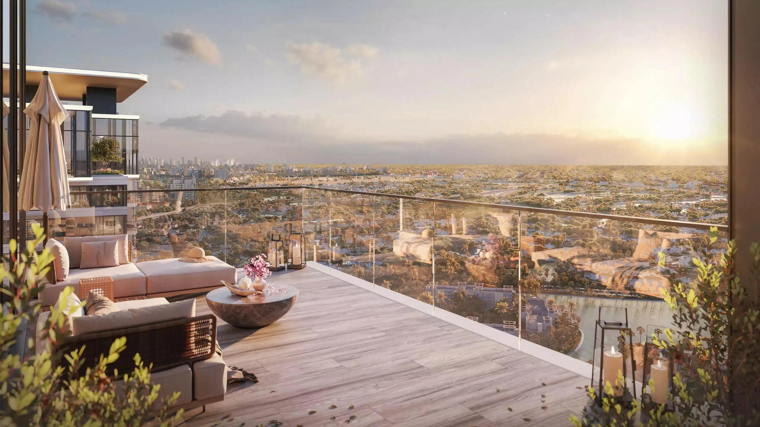 مجمع سكني فاخر مع إطلالة على المرسى في دبي