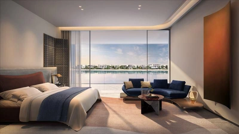Complejo contemporáneo con vista al mar, Dubái
