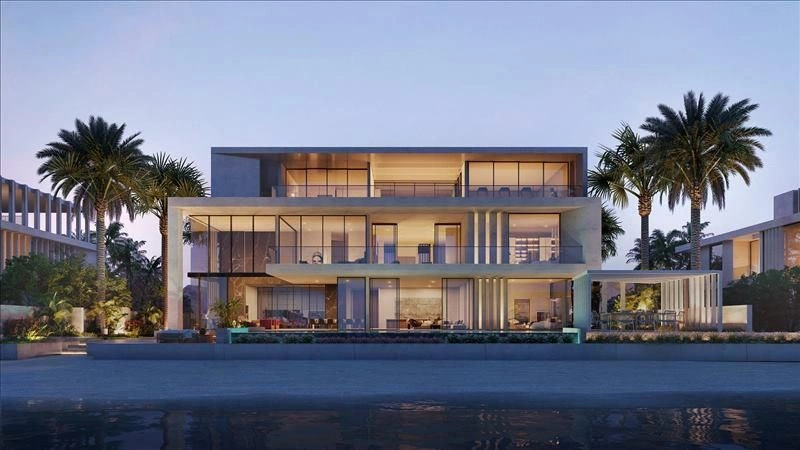 Complejo contemporáneo con vista al mar, Dubái