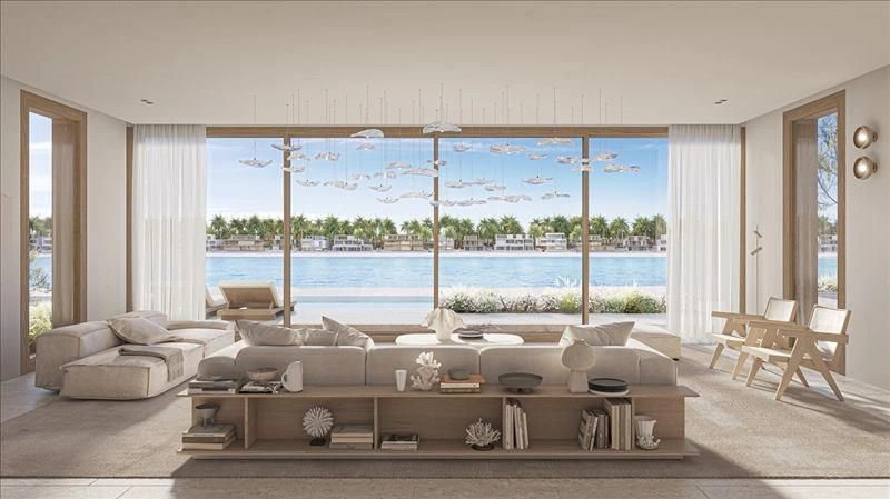 Complejo contemporáneo con vista al mar, Dubái
