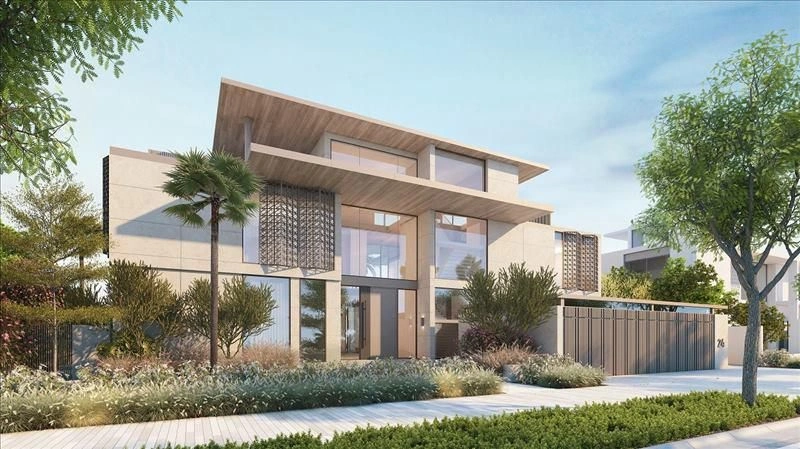 Complejo contemporáneo con vista al mar, Dubái
