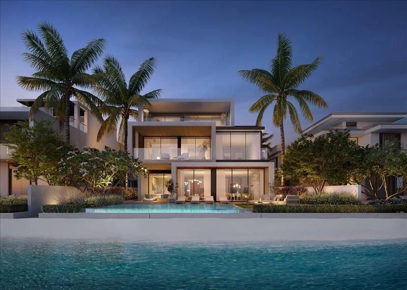 Villas de lujo frente a la playa, Dubái