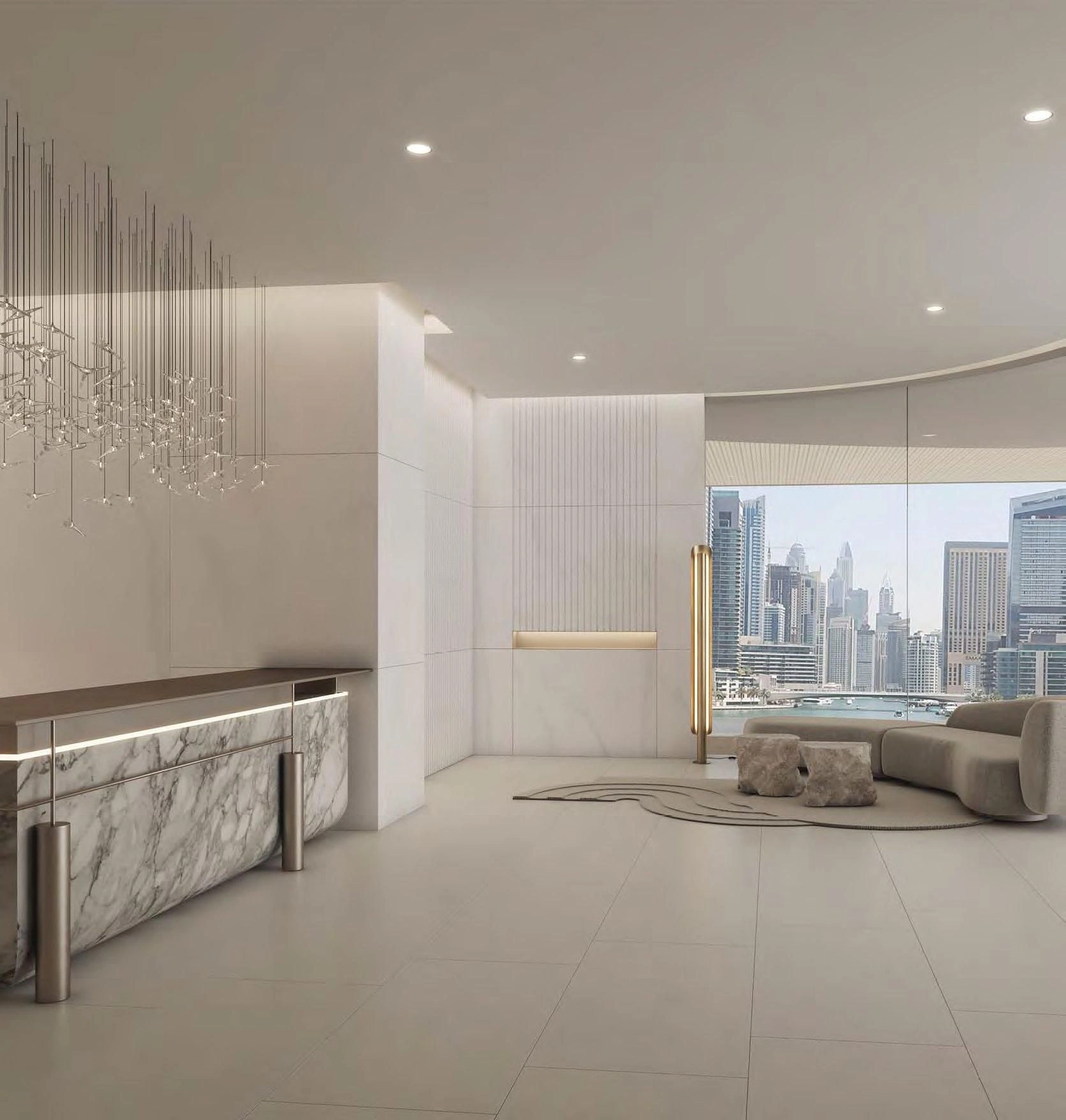 Modernes Wohngebäude im Zentrum von Dubai