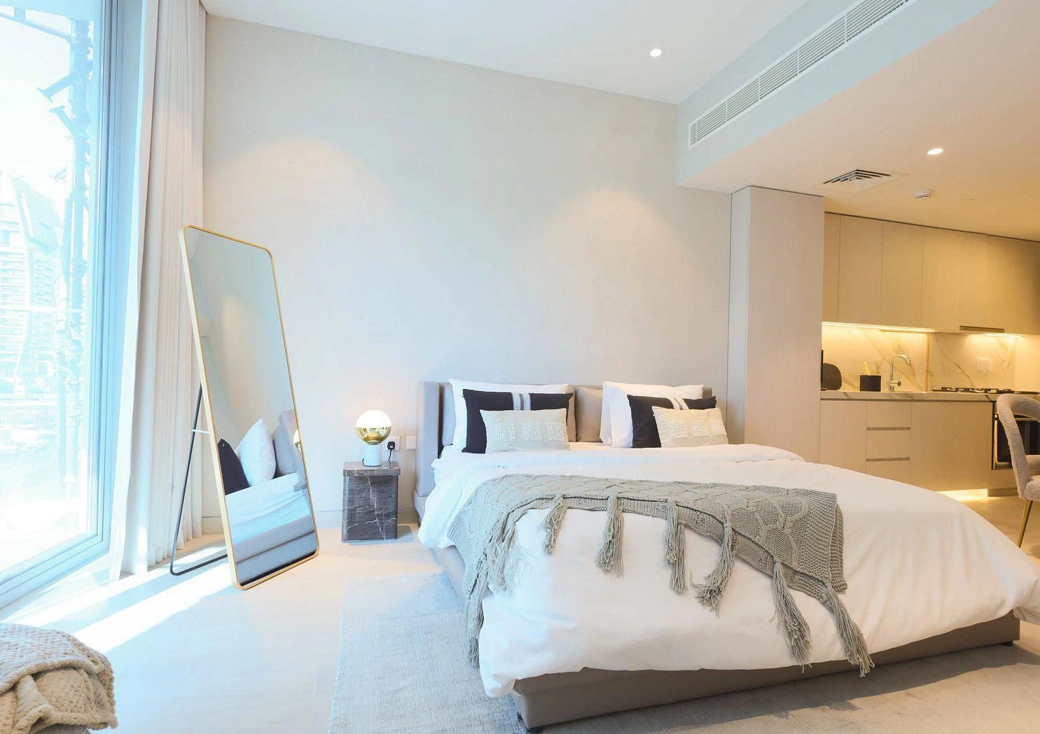 Modernes Wohngebäude im Zentrum von Dubai