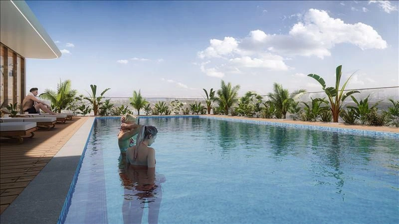 Neue Residenz mit Pool und Garten, Dubai