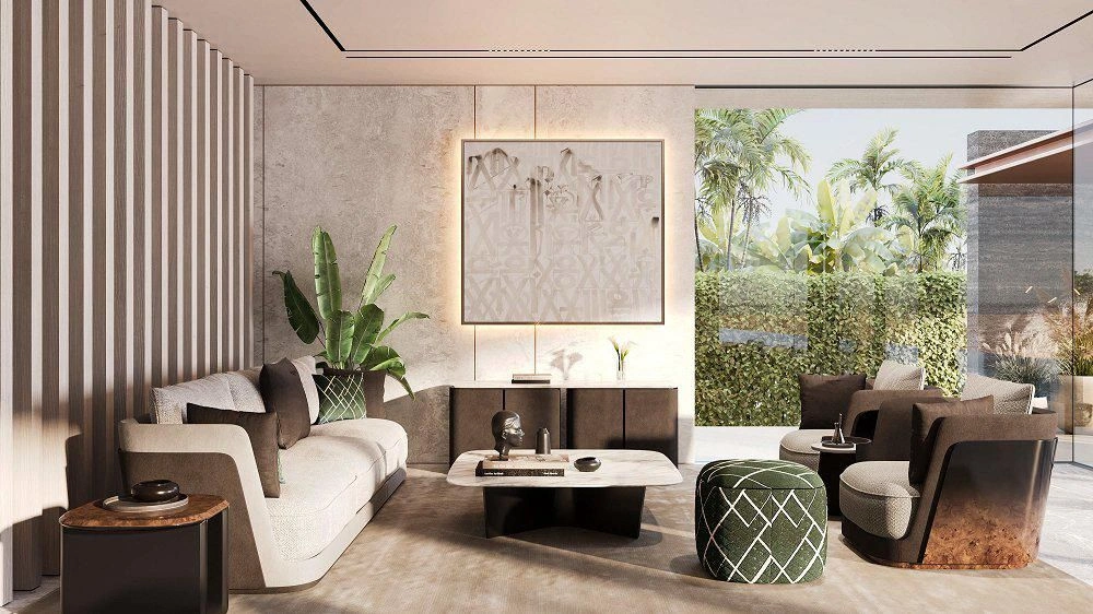 Luxury furnished villas with lagoon, Dubai