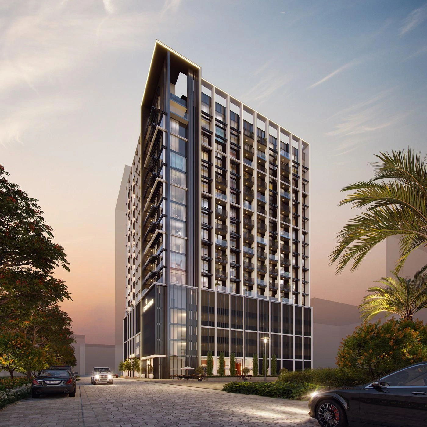 Luxury Residential Complex with Shopping Mall in Dubai