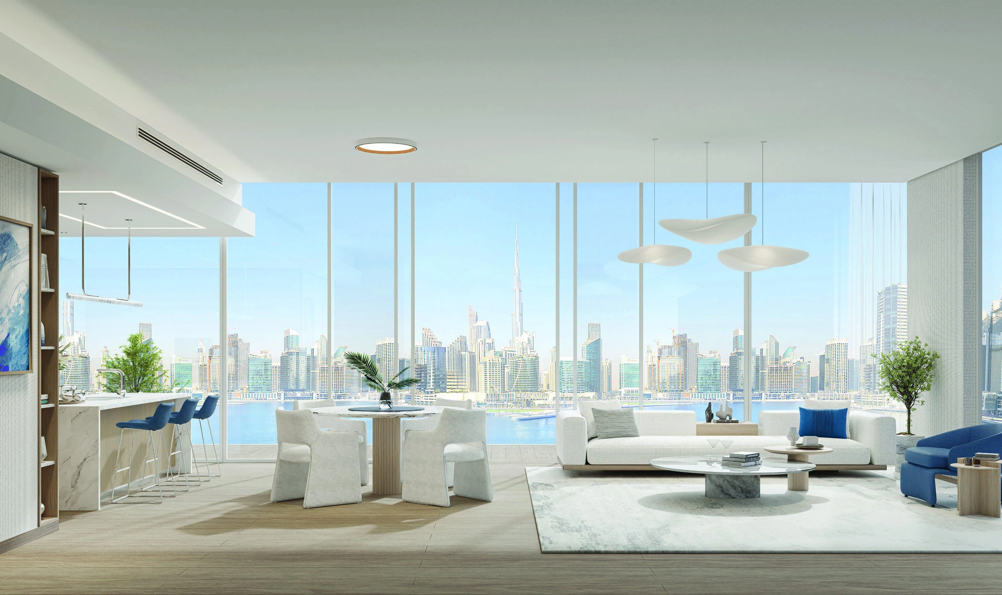 Modern residential complex in the very center of Dubai