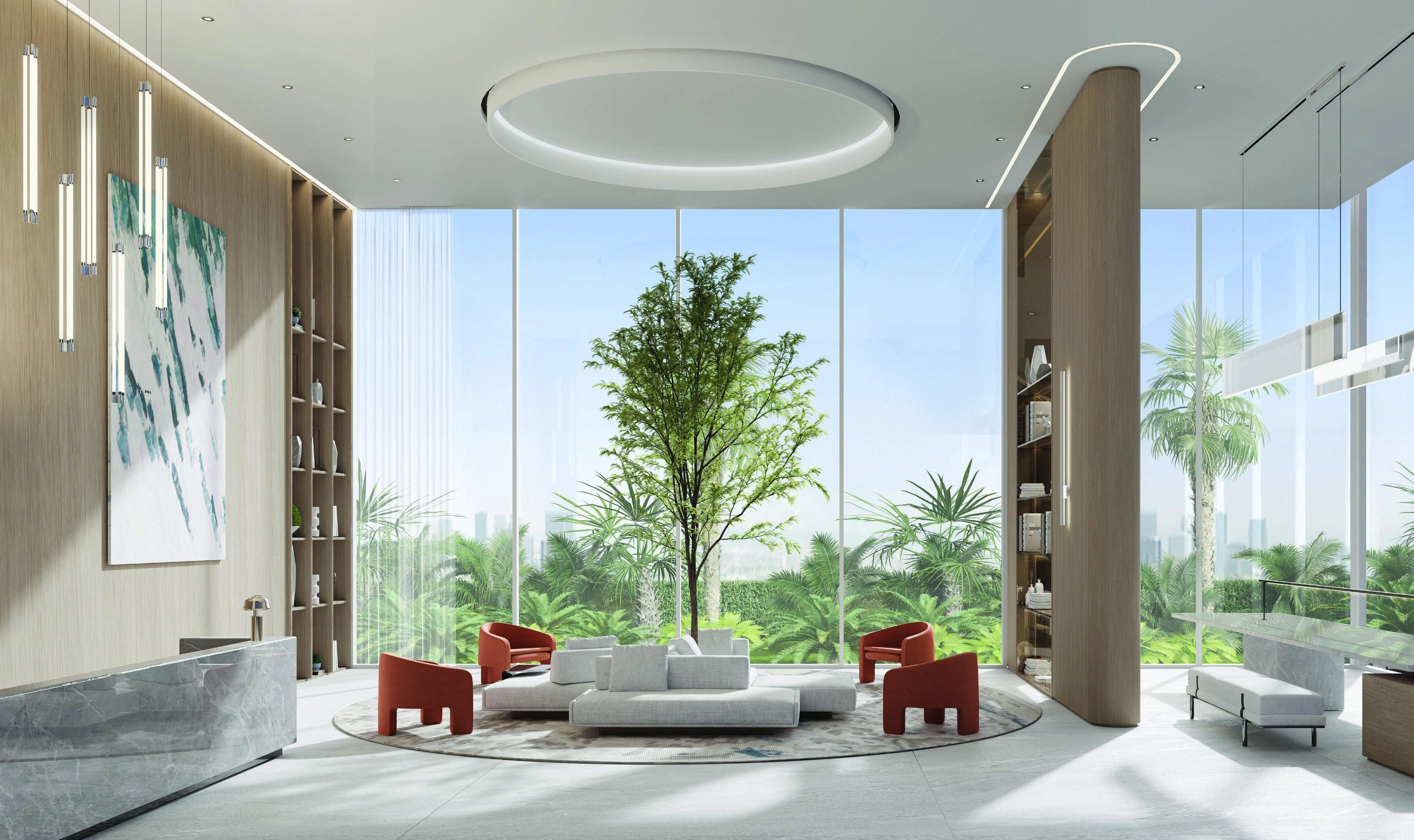 Modern residential complex in the very center of Dubai