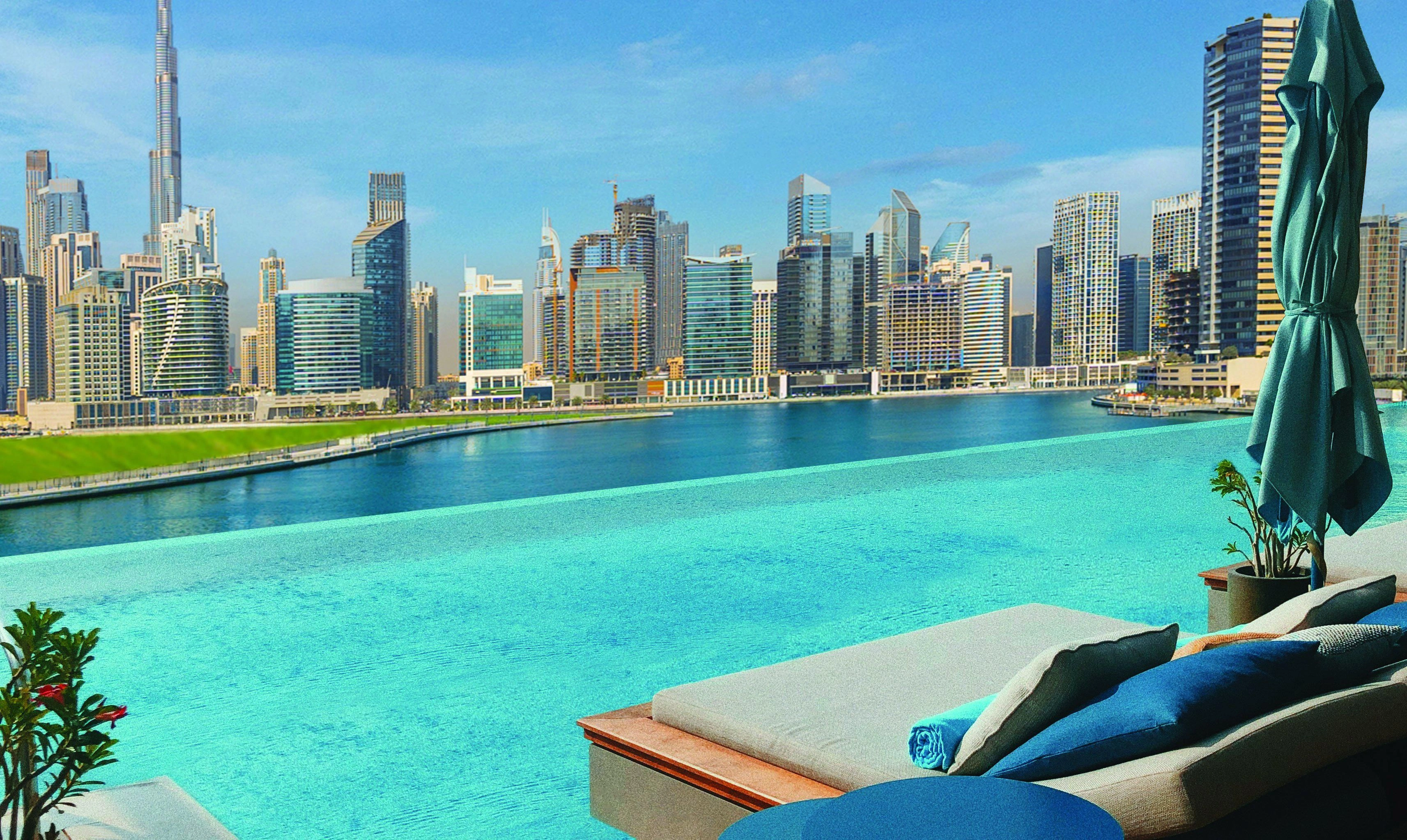 Modern residential complex in the very center of Dubai