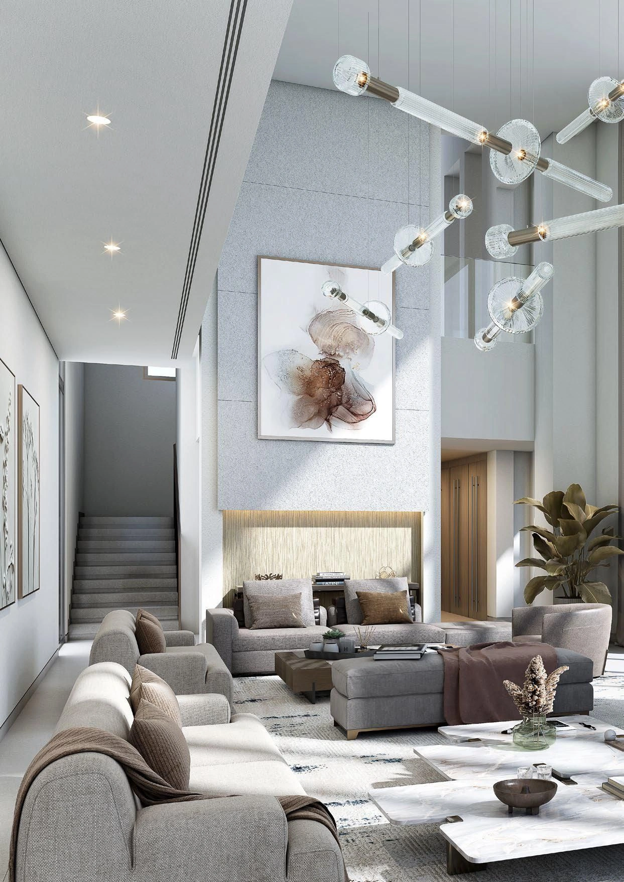 فيلات وشقق فاخرة مع شاطئ خاص، دبي