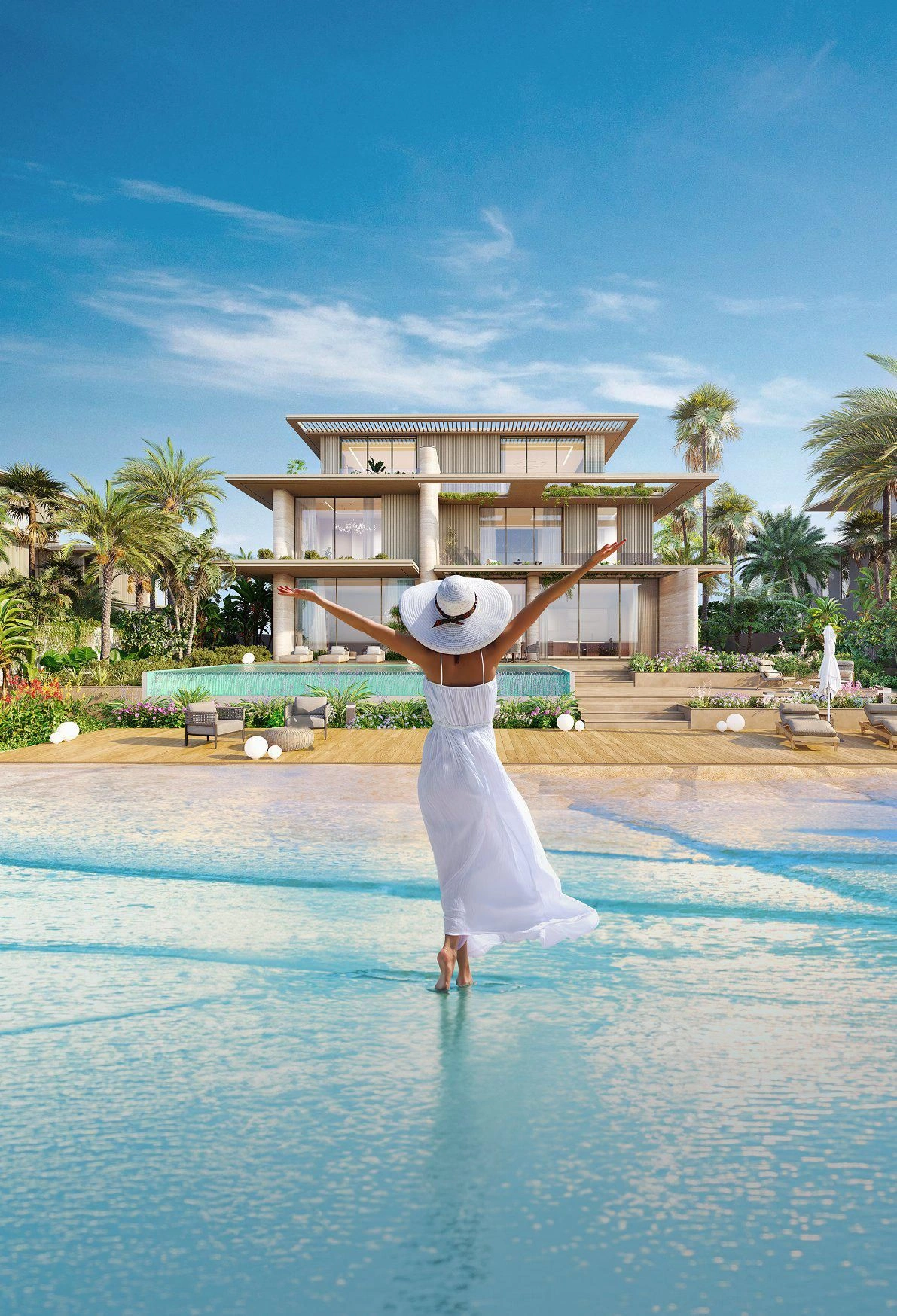 Роскошные виллы с мариной в самом сердце Шарджи