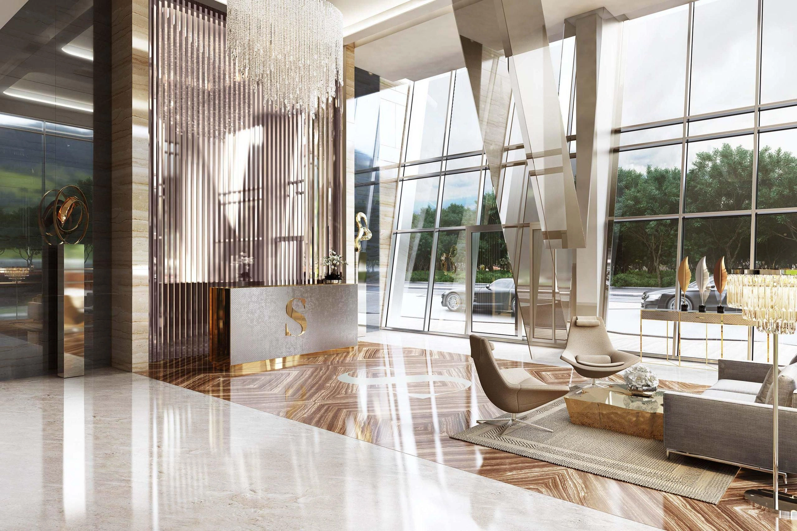 Luxury Residential Complex with Burj Khalifa View, Dubai